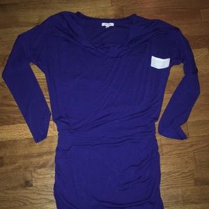 Athleta size S, Long sleeved, Blue dress